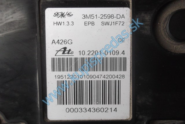 elektrická ručná brzda na ford focus c max